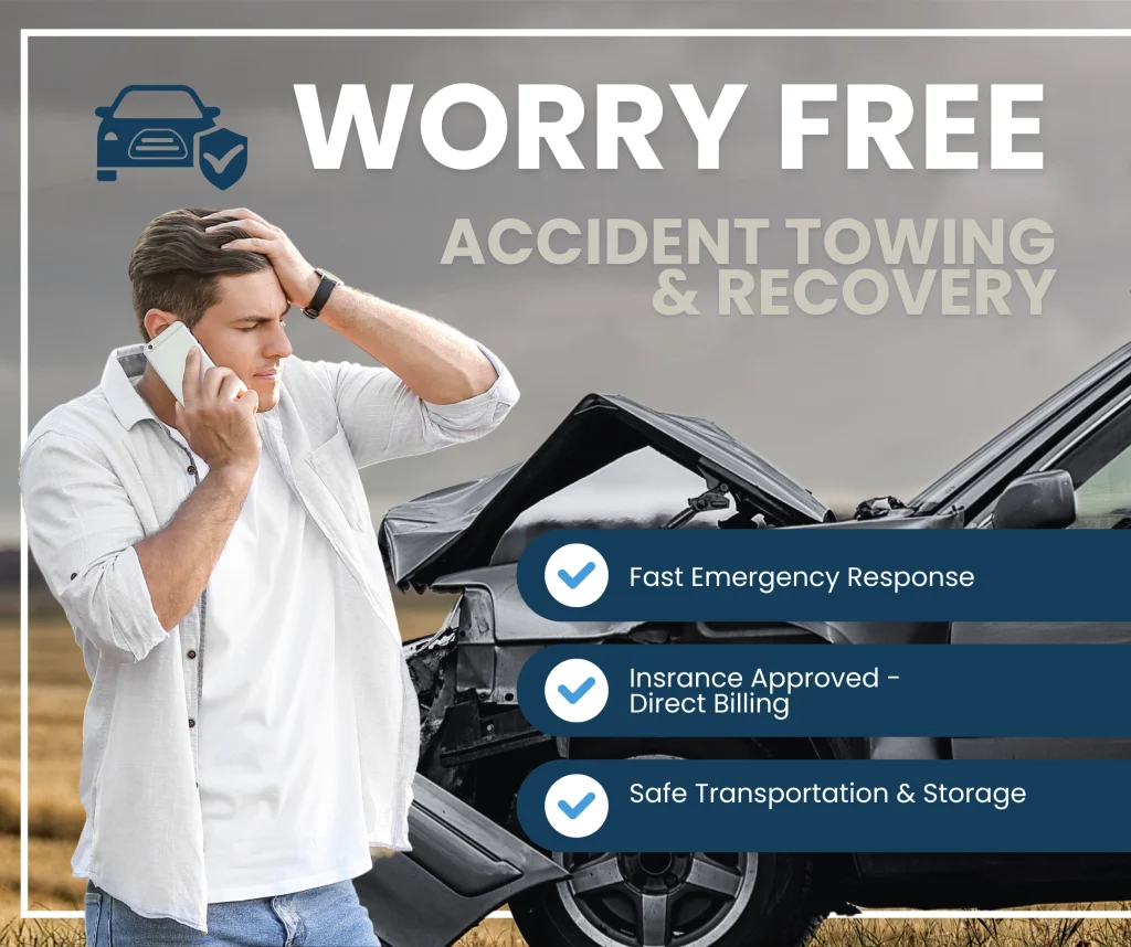 Accident Recovery Tow Truck Service CTA